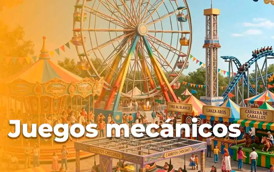 juegos mecanicos en el parian